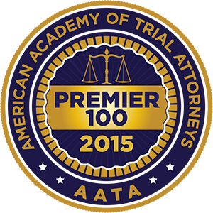AATA | American Academy Of Trial Attorneys | Premier 100 | 2015
