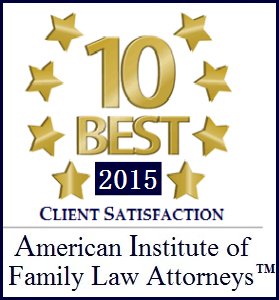 10 best 2015 client satisfaction American Institute of Family Law Attorneys